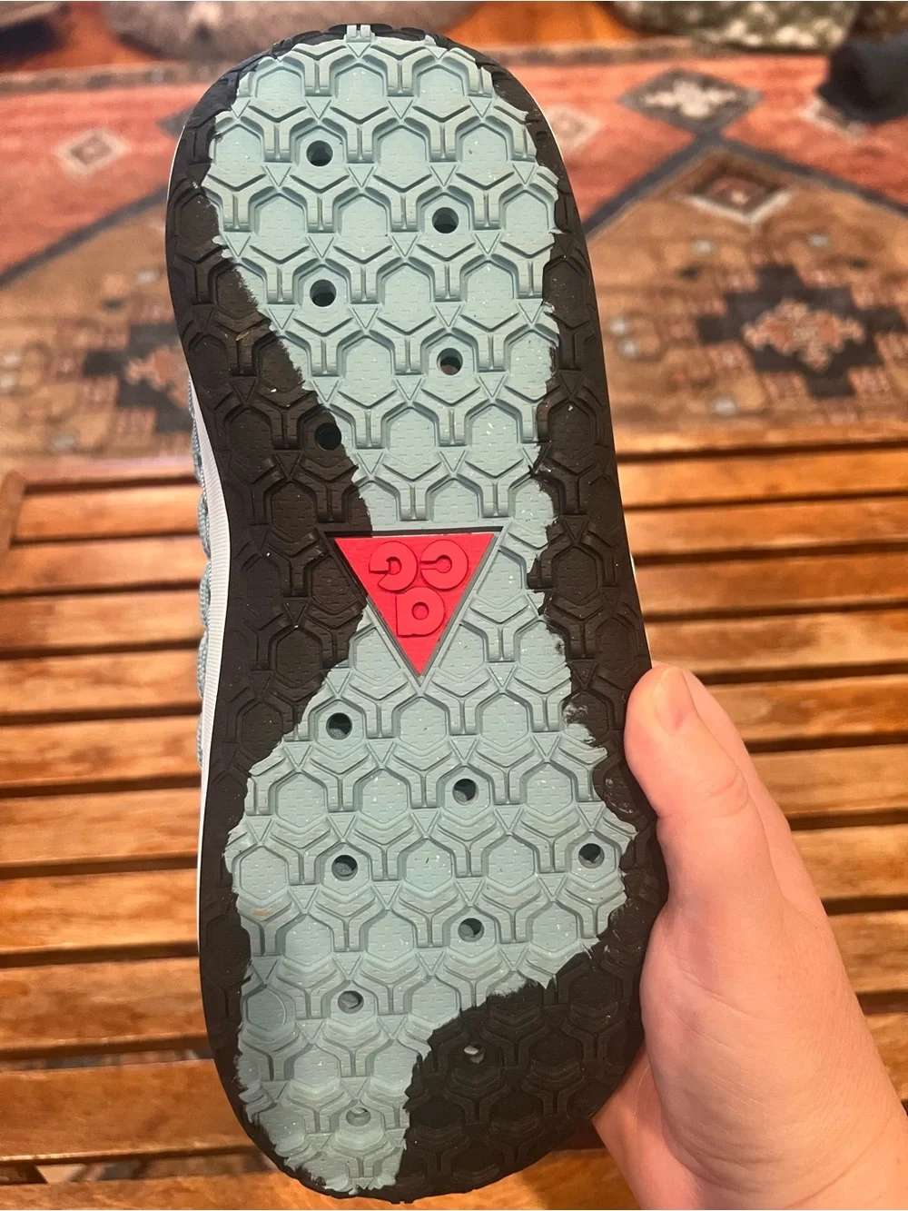 Nike Acg Watercat+ Denim Turquoise CZ0931-400 Men's Size 9 NEW W/O TAGS